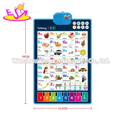 Interaktives elektronisches Wand-Alphabet-ABC-Lernposter für Kleinkinder P07D017